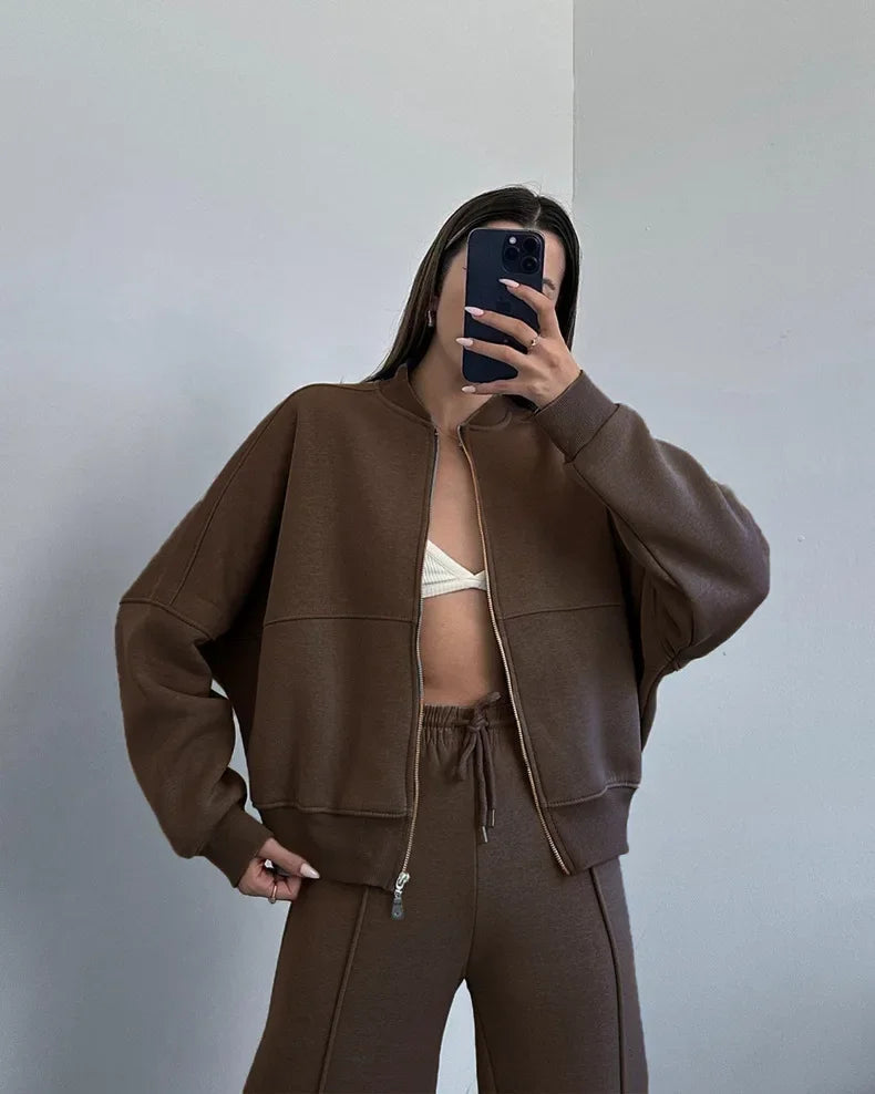 aria cozy oversized tracksuit
