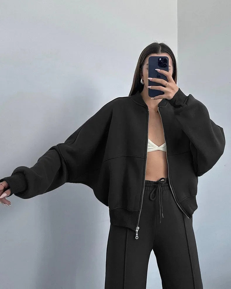 aria cozy oversized tracksuit