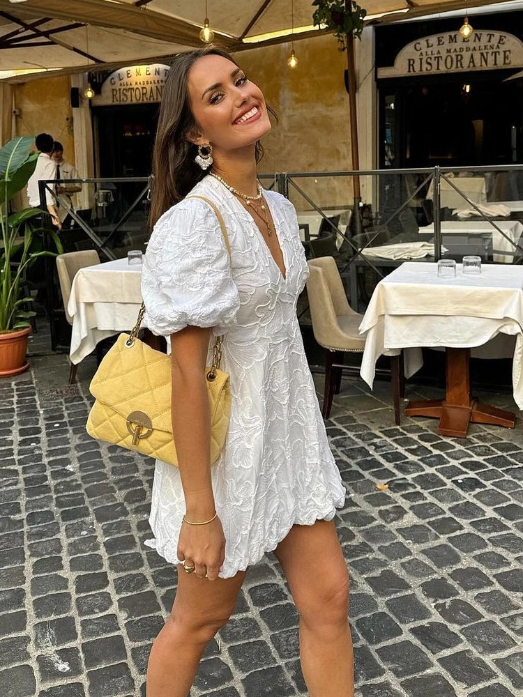 VM | Vestido Corto Puff