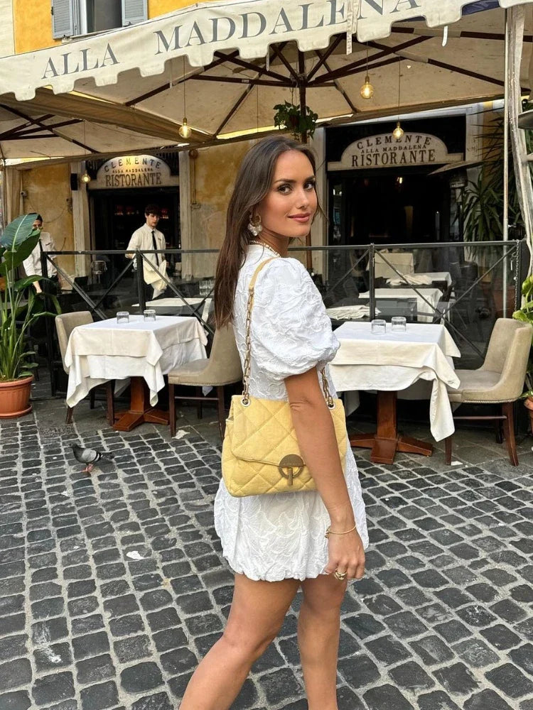 VM | Vestido Corto Puff