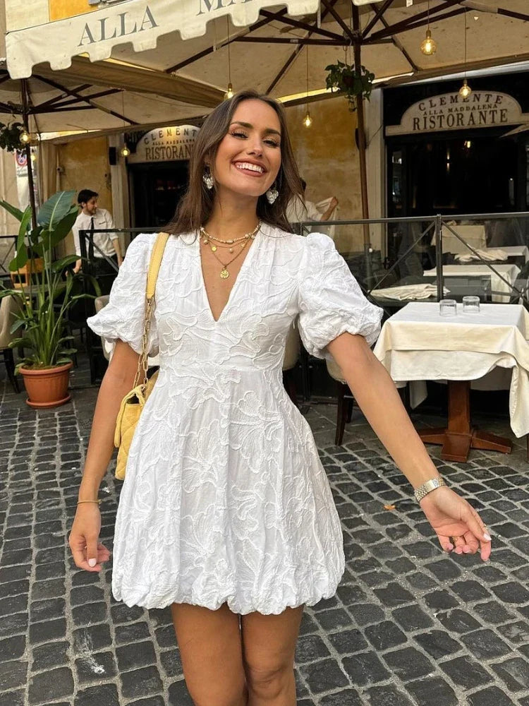 VM | Vestido Corto Puff