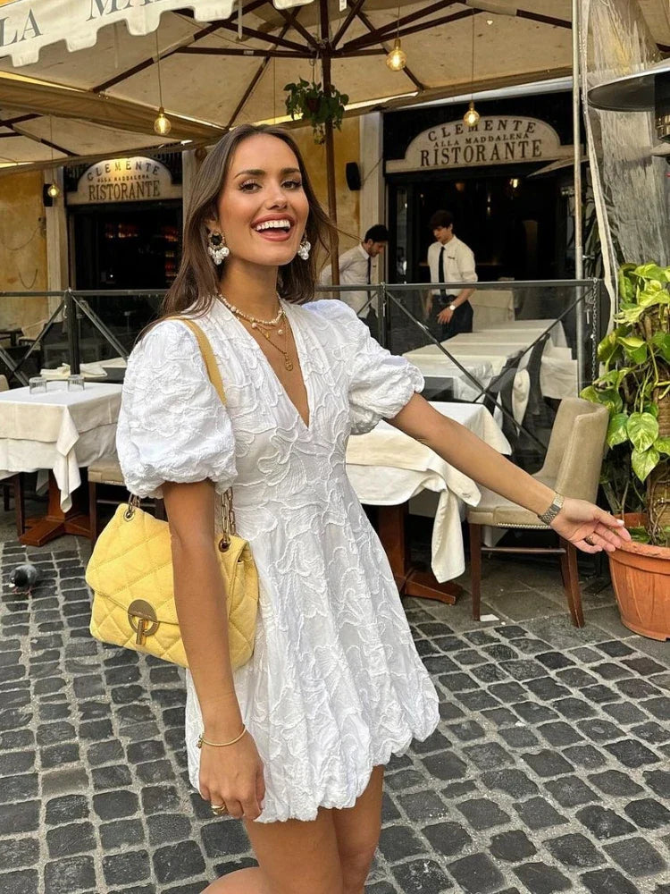 VM | Vestido Corto Puff