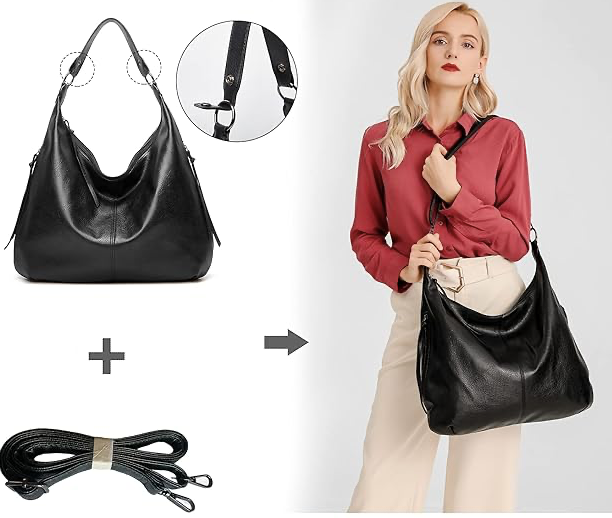 Conjunto de Tres Bolsos Hobo Suaves
