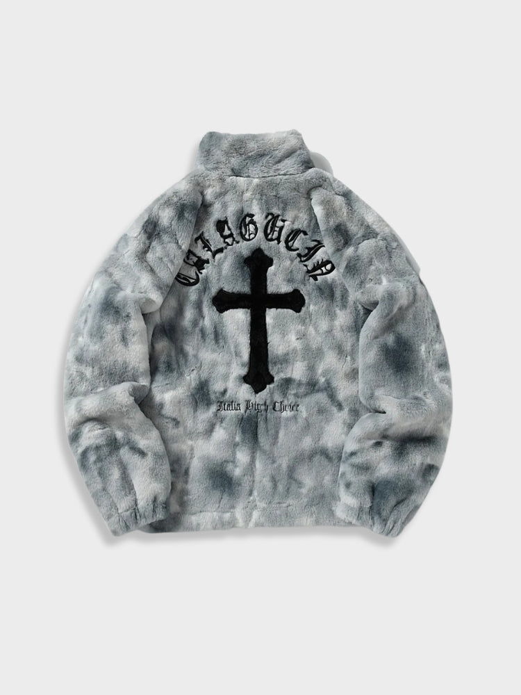 Decarba Vintage Warm Cross Chaqueta polar