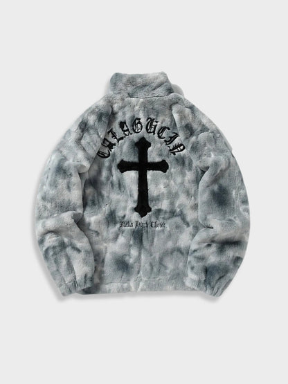 Decarba Vintage Warm Cross Chaqueta polar