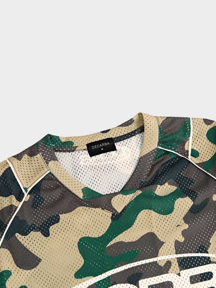 DCRB Camo Camiseta de fútbol