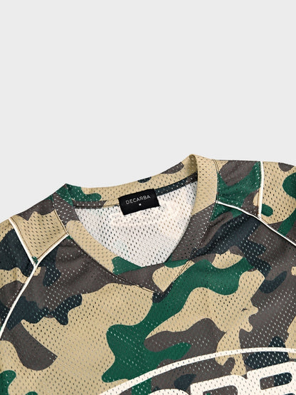 DCRB Camo Camiseta de fútbol