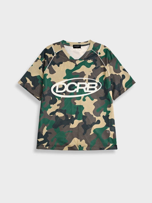 DCRB Camo Camiseta de fútbol