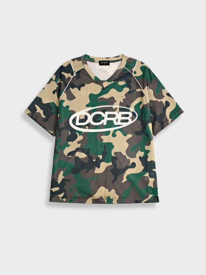 DCRB Camo Camiseta de fútbol