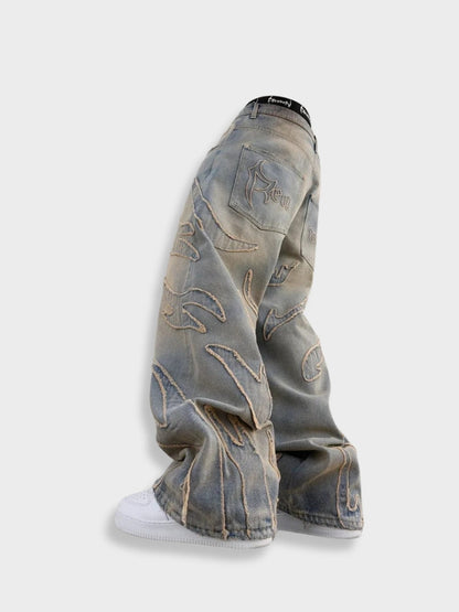 Decarba x Distressed Washed Vaqueros