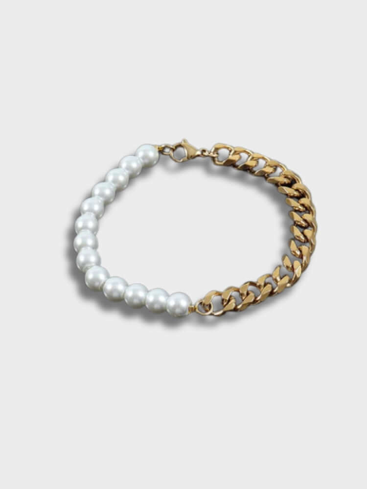 Media perla Pulsera - Havana