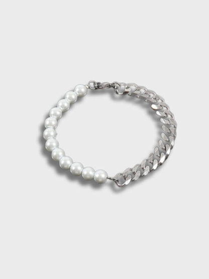 Media perla Pulsera - Havana