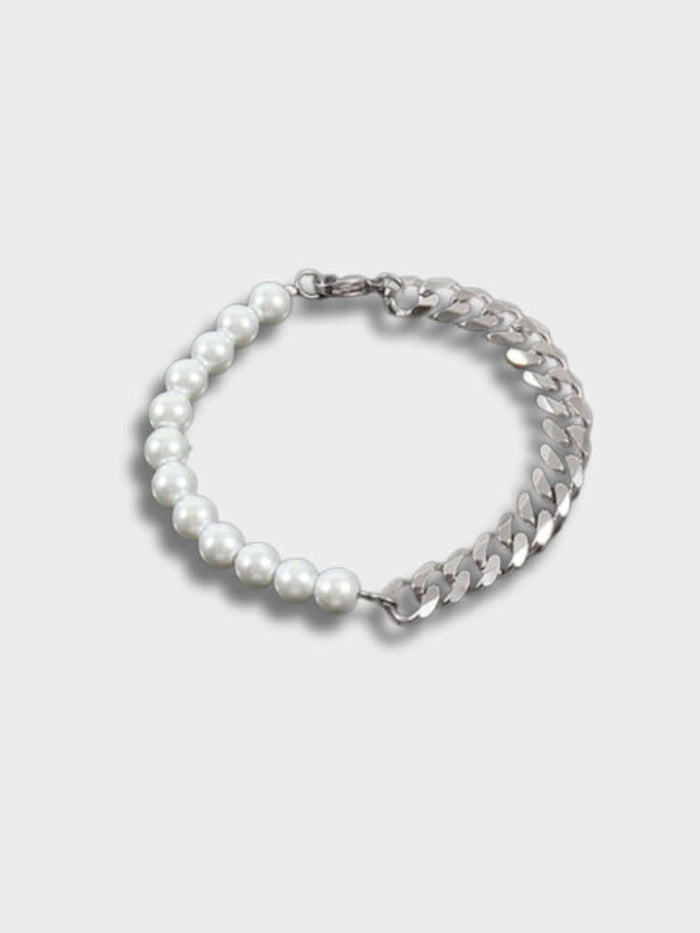 Media perla Pulsera - Havana