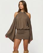 Vestido Golden Mirage