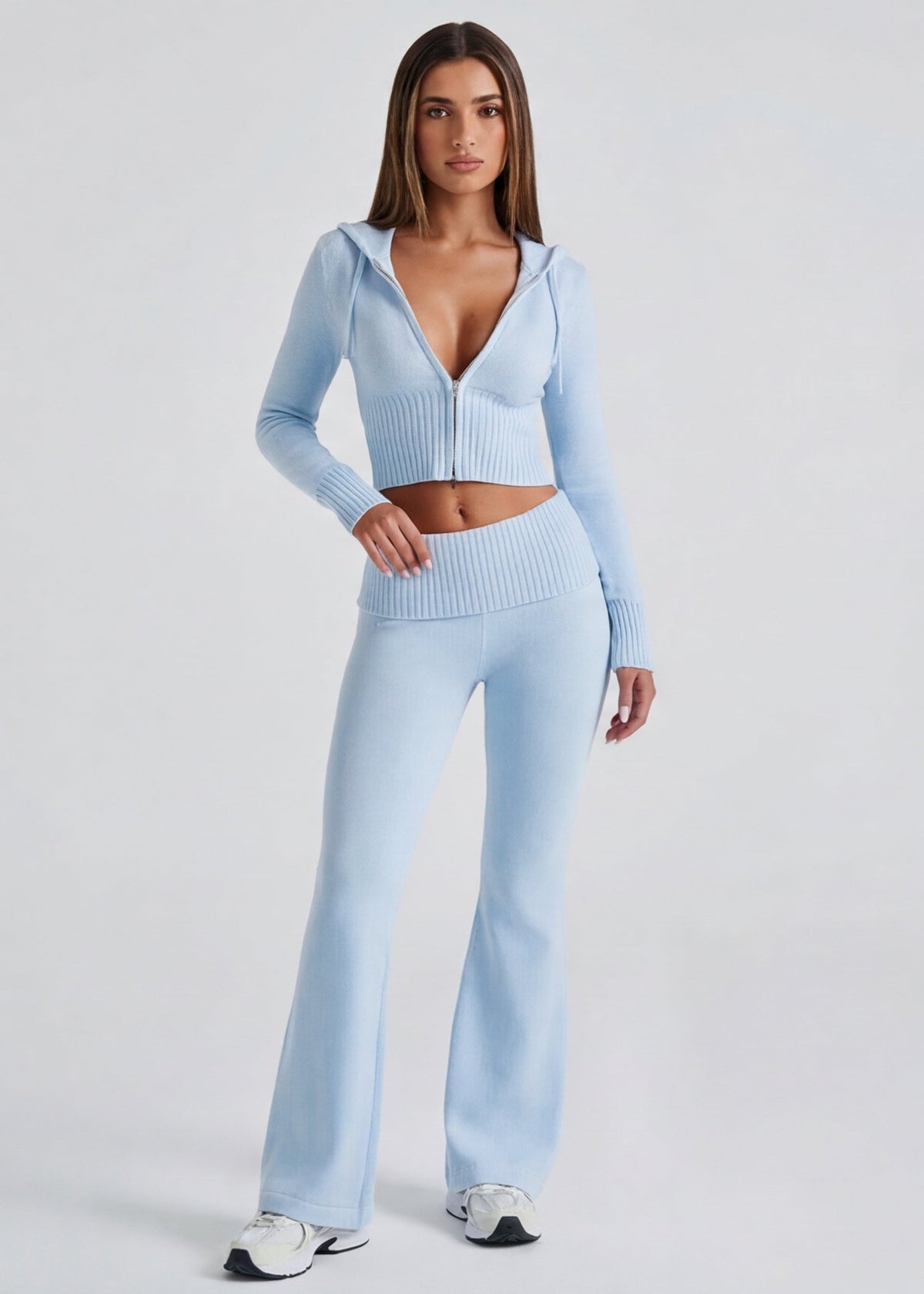aria knit lounge set