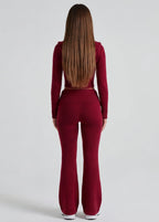 aria knit lounge set