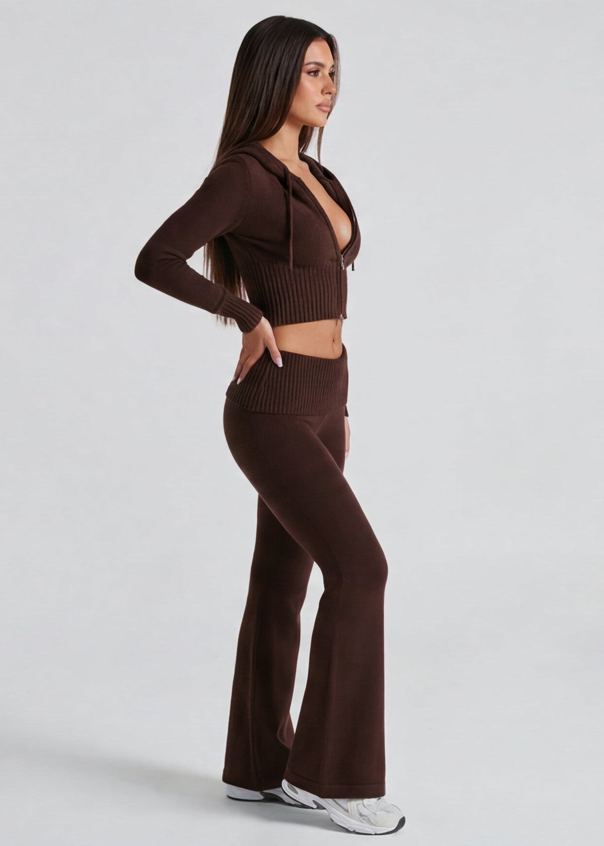 aria knit lounge set