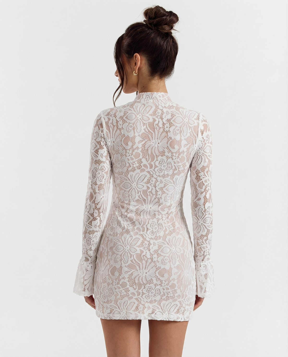 Vestido Corto Midnight Muse Lace