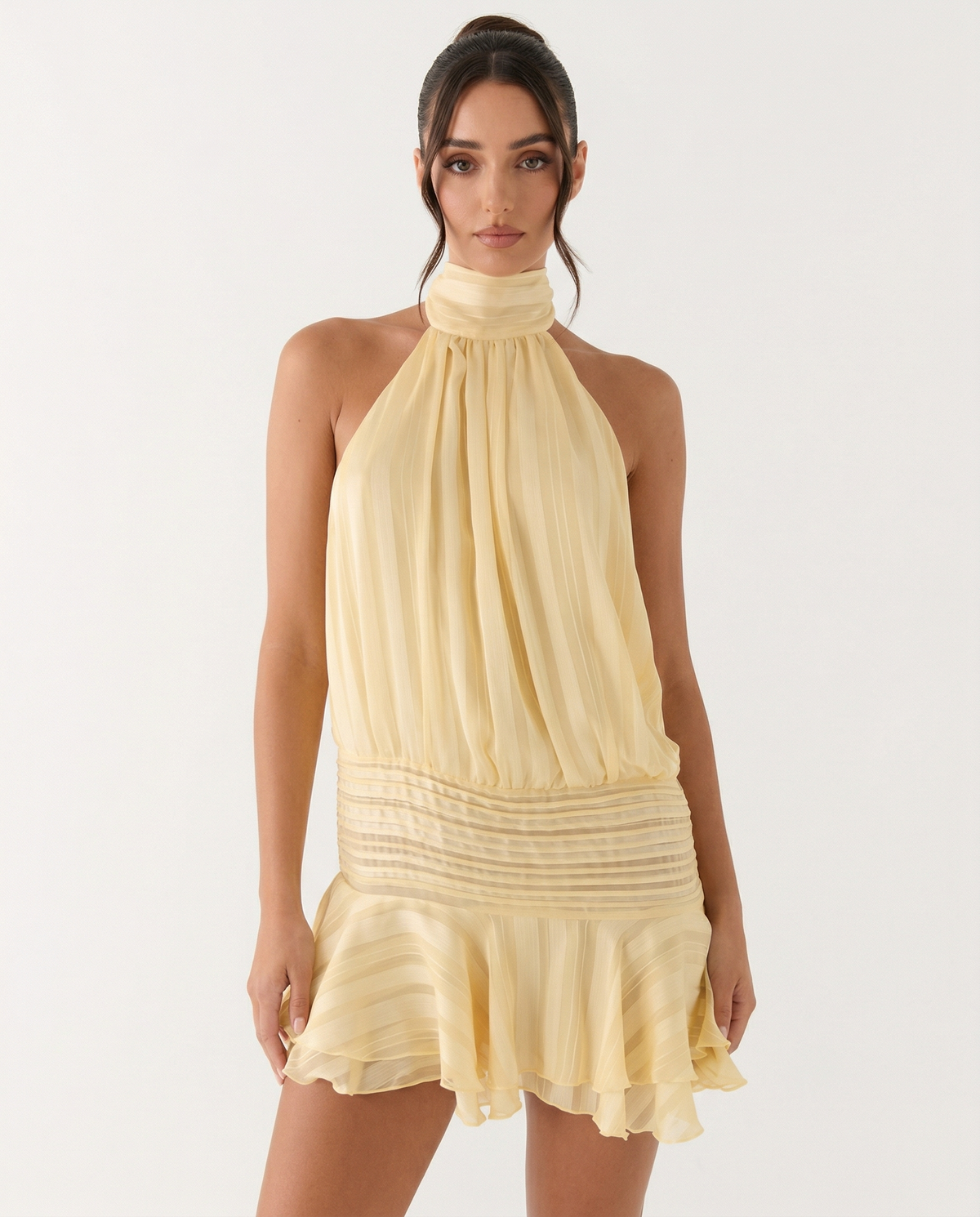 Vestido Corto Butter Glow