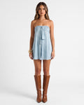 Vestido Corto Aria Bow