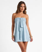 Vestido Corto Aria Bow