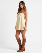 Vestido Corto Aria Bow