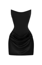 Vestido corto Maggie negro, vista 10