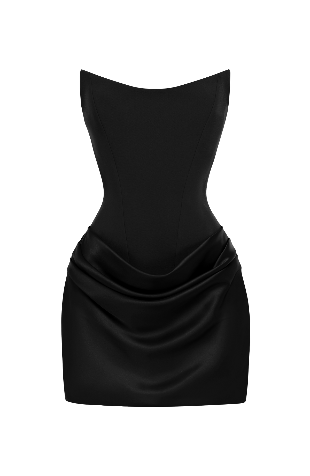 Vestido corto Maggie negro, vista 10