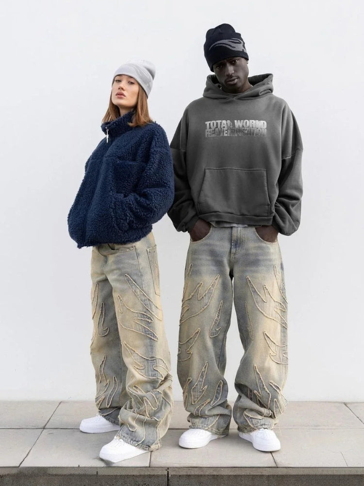 Decarba x Distressed Washed Vaqueros