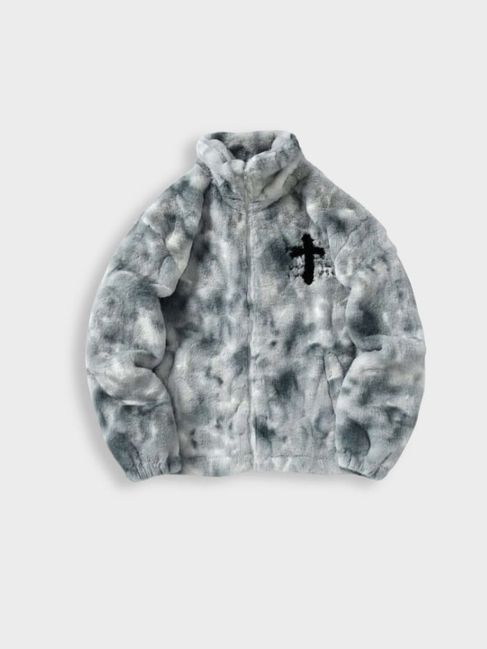 Decarba Vintage Warm Cross Chaqueta polar