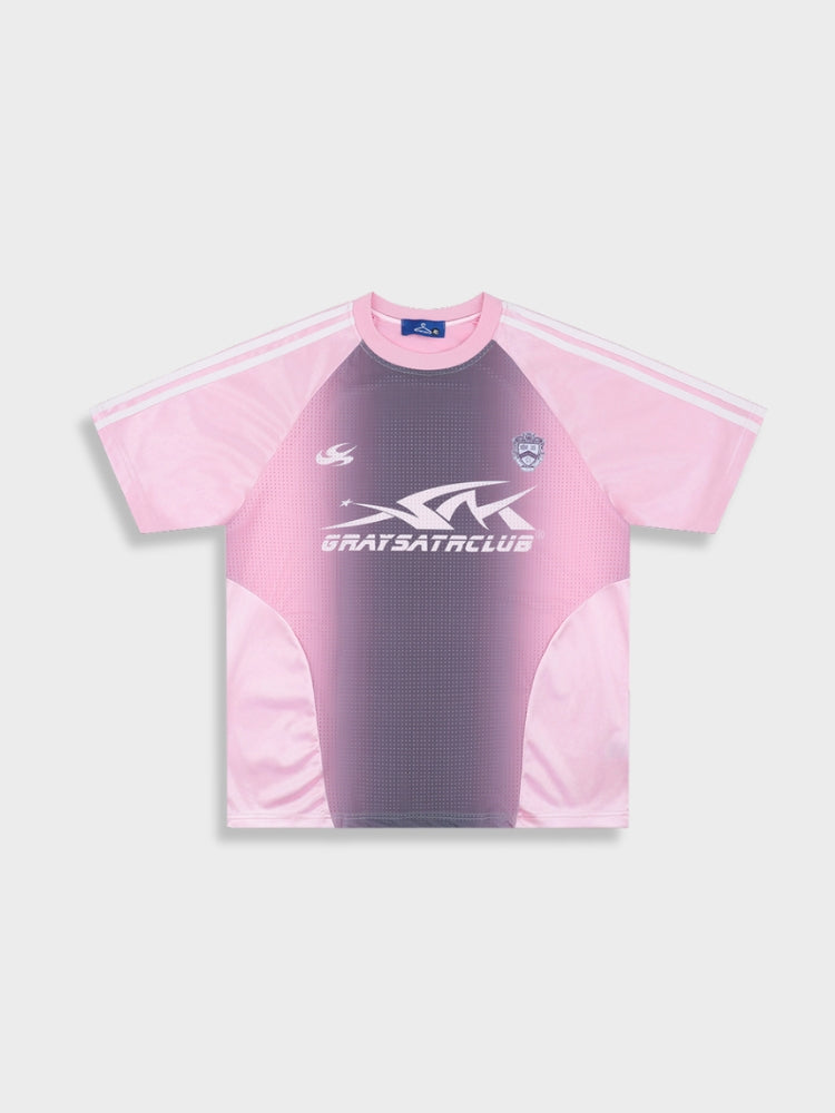DCRB Distressed Camiseta de malla de fútbol