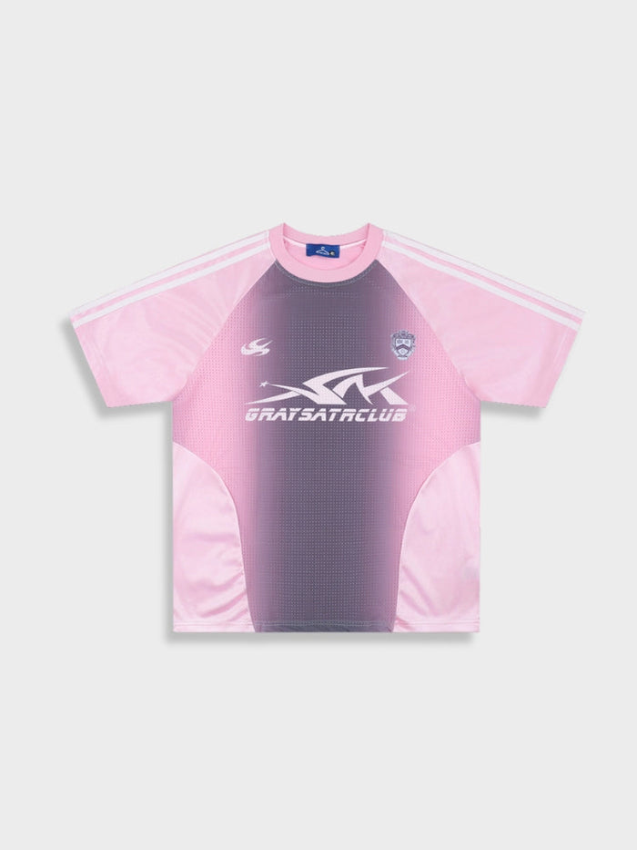 DCRB Distressed Camiseta de malla de fútbol