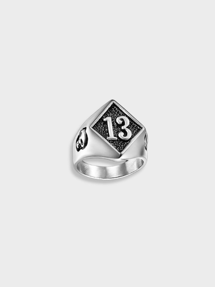 Número de la suerte 13 Anillo