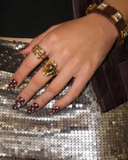 Mojave Buckle Belt Ring in Gold