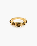 Tiger's Eye Band Ring