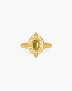 Olive Talisman Ring