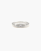 Astral Glow Ring in Silver