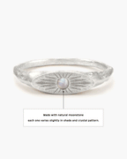 Astral Glow Ring in Silver