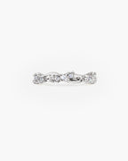 Moonlit Ivy Ring