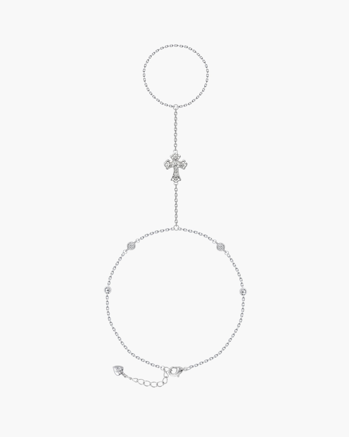 Relic Cross Charm Hand Chain