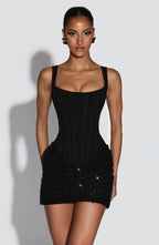 VM | Vestido Corto Sparkle Hourglass